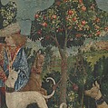 The Unicorn Defends Himself (from the Unicorn Tapestries), Wool warp with wool, silk, silver, and gilt wefts, French (cartoon)/South Netherlandish (woven)